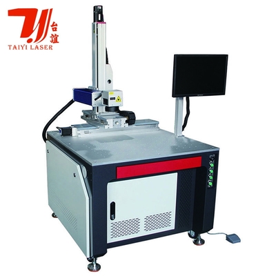 Large Range 2.5D 3D Fiber UV CO2 Laser Marker 7000mm/S Kecepatan Mesin Penandaan Laser
