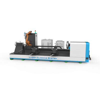 6000W Robot Laser Cladding Machine untuk Hydraulic Rods, Oilfield Tubing, dan Cylindrical Component Rebuilding