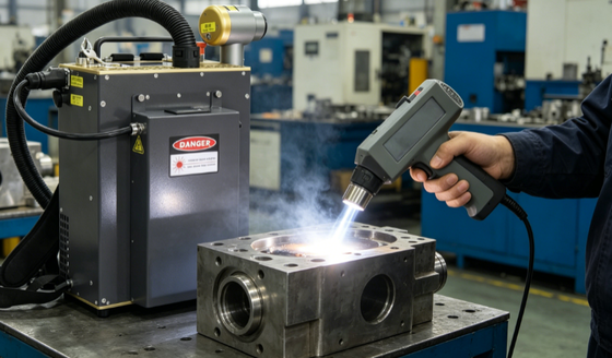 Mesin pembersih laser listrik saja Peralatan khusus untuk pembersihan tanpa kontak dan pemeliharaan permukaan industri