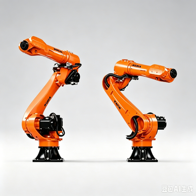 KUKA Merek Six-Axis CNC Robot Arm Peralatan Pengolahan Logam Industri Robot Artikulasi Komponen Inti Kapal Tekanan