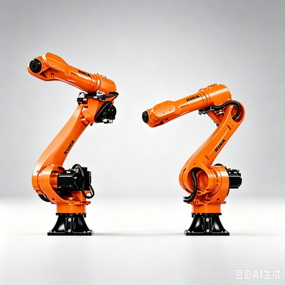 Kuka Robot Industri Kolaboratif 6 Axis Robot Arm untuk Pemotongan Laser Serat Logam Otomatis