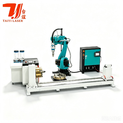 Mesin Lapisan Laser Robot Industri untuk Silinder Hidraulik dan Roller Surface Remanufacturing