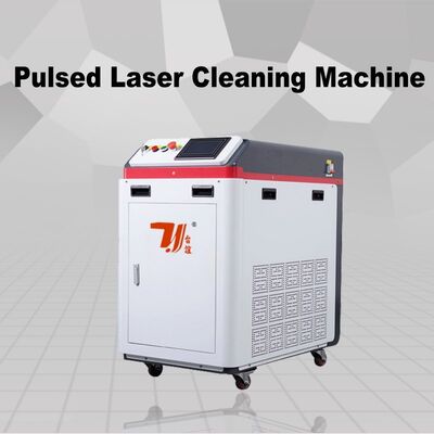 300W Air Cooled Mini Cabinet Laser Cleaning Machine Pembersih Karat Pulse Laser Seluler
