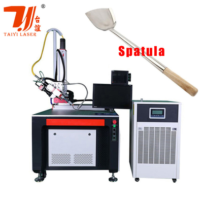 Canton Fair Stainless Steel Endoskopik Kateter Otomatis Serat Laser Mesin Pengelasan 2000W