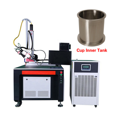 Promosi Canton Fair Custom 3000W Otomatis Serat Laser Mesin Pengelasan Untuk Stainless Steel Water Cup Sink Pengelasan