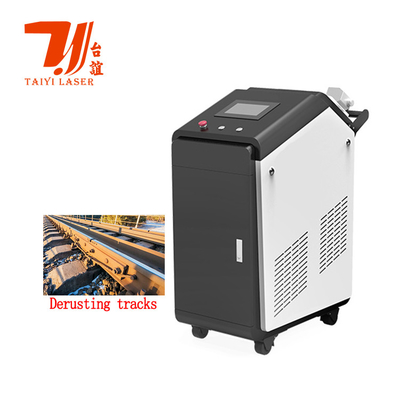 Promosi Pameran Canton 100W 200W 300W 500W 1000W Pulse Laser Cleaner Untuk Penghapusan Kotoran Cat