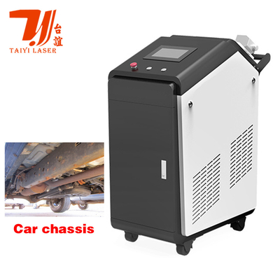 Promosi Pameran Canton 100W 200W 300W 500W 1000W Pulse Laser Cleaner Untuk Penghapusan Kotoran Cat