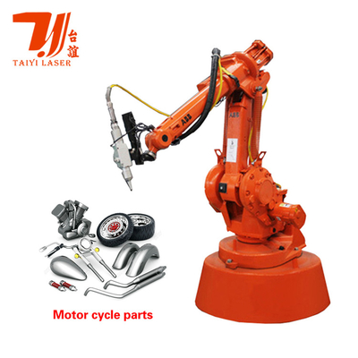 Mesin Pengelasan Laser Serat Piring Baja Rostless Dengan Lengan Robot Otomatis KUKA
