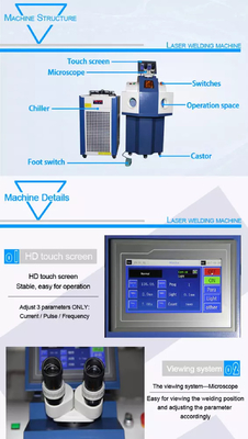 Promosi Canton Fair Perhiasan Cincin Gelang Gelang Emas Perak YAG Laser Welder 200W