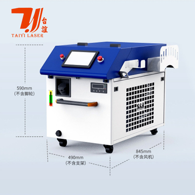 Promosi Pameran Canton 1000w 1500w 2kw 3kw Mesin Laser Handheld Pengelasan Untuk Aluminium Besi Baja Tidak Karat