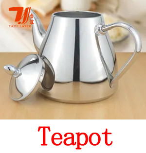 Promosi Pameran Canton 3000W 6000W Mesin Lasing Laser Otomatis Untuk Ketel Spout Teapot Body Teapot Base Welding