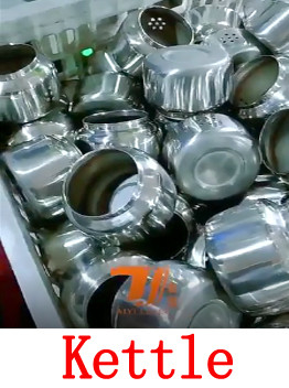 Promosi Pameran Canton 3000W 6000W Mesin Lasing Laser Otomatis Untuk Ketel Spout Teapot Body Teapot Base Welding