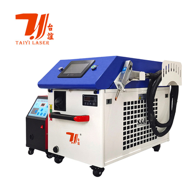 Promosi Pameran Canton 1000w 1500w 2kw 3kw Mesin Laser Handheld Pengelasan Untuk Aluminium Besi Baja Tidak Karat