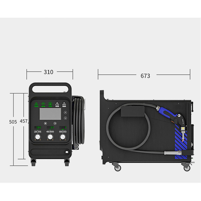 2024 Portable Mini Air Cooling 1500W Handheld Laser Welding Machine With Wire Sending Machine Mesin pengelasan laser genggam