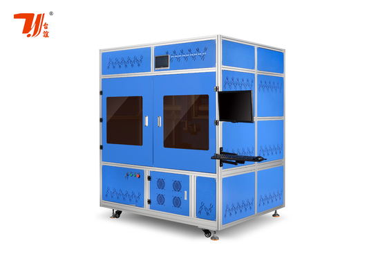 Precision Laser Cutter Produk tabung lempeng serat karbon tertutup sepenuhnya Mesin pemotong laser CNC