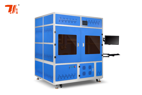 Precision Laser Cutter Produk tabung lempeng serat karbon tertutup sepenuhnya Mesin pemotong laser CNC
