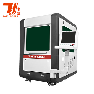 High Precision Fiber Laser Cutting Machine Untuk Perhiasan Aksesoris Baterai Precision Components Cutter