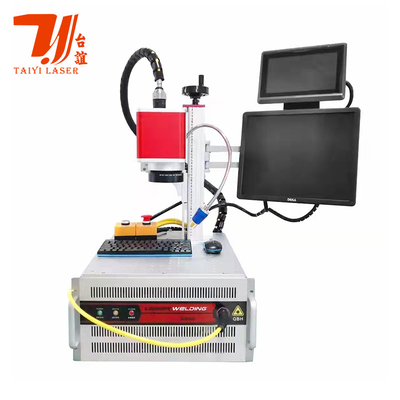 60W/100W/150W/300W QCW Fiber Laser Welding Machine Untuk Lithium Battery Pack Welding