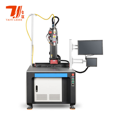 Air pendingin Endoskopik Kateter presisi Fittings Platform Mesin Laserselinding Otomatis untuk Las Logam