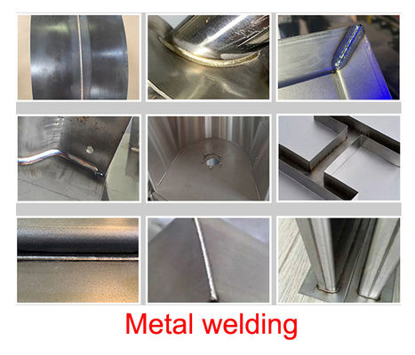 Wobble Head 2000w Handheld Fiber Laser Welding Machine Untuk Pengelasan Logam Baja Besi