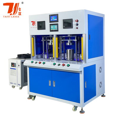 1000W - 6000W Stainless Steel Kettle Teapot Tumbler Double Station Otomatis Fiber Laser Mesin Pengelasan