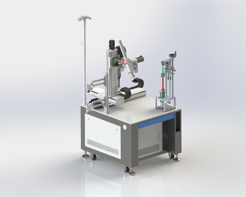 Mesin las laser Raycus Max IPG otomatis untuk sendok dan produk logam lainnya