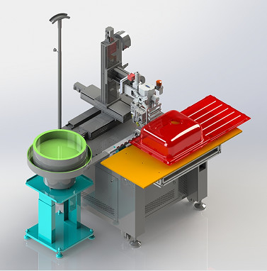 Disesuaikan 1500W Otomatis Laser Mesin Las Untuk Sink Clamp Las