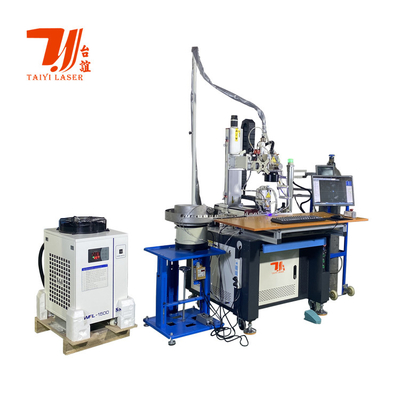 1500W Mesin Lasing Laser Otomatis untuk Las Klem Sink Dapat Disesuaikan