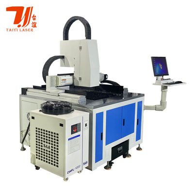 600 * 600mm Ukuran kecil Mesin pemotong laser serat presisi 1500W 2KW 3000W