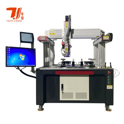 CNC Otomatis Serat Laser Mesin Pengelasan Untuk Tekanan Tinggi Pompa Air Impeller