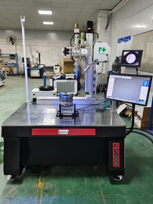 Custom 5 Axis Otomatis Serat Laser Mesin Pengelasan untuk Stainless Steel Tiga arah Pipe Tee Pipe