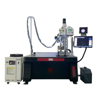 Custom 5 Axis Otomatis Serat Laser Mesin Pengelasan untuk Stainless Steel Tiga arah Pipe Tee Pipe
