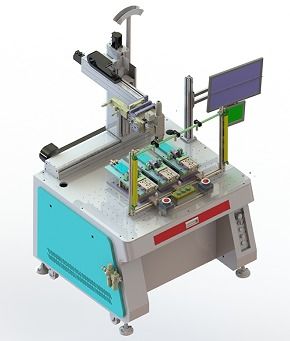 Disesuaikan 4 sumbu 1500W Mesin Laser Pengelasan Otomatis untuk Teapot Spout dengan Teknologi Laser Serat
