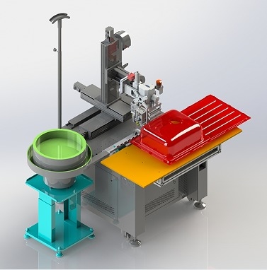 Disesuaikan 1500W Otomatis Mesin Las Laser Pengelasan Sink Clamp Pengelasan