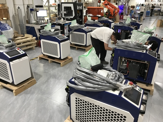 Mesin Las Laser Fiber Genggam 1500W All-In-One Dengan Sistem Pembangkit Nitrogen Terintegrasi BARU