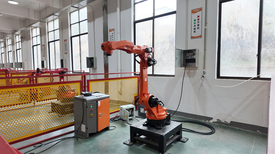 Lengan Robot 6 Sumbu Otomatis Mesin Pemotong Laser 3D Serat untuk Kap Lampu Stainless Steel Lembaran Logam Otomotif