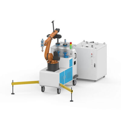 Mesin Lapisan Laser Robot Mobile untuk Pengolahan Bagian Terpadu
