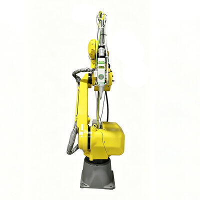 Robot pemotong laser tugas berat FANUC dengan sumber laser serat 6kW untuk pemotongan baja plat tebal dan pembuatan logam industri