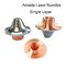 Amada Nozzle Laser Cutting Parts Single Layer Chroming Accessories Untuk CNC Laser Cutter