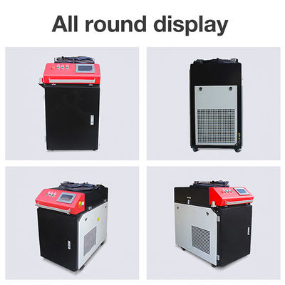 Promosi Pameran Canton 1000W 1500W 2000W 3000W Penghapusan karat logam Cat Lapisan Minyak Mesin pembersih laser genggam