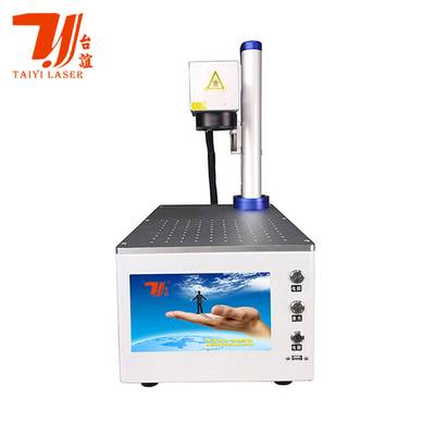 Promosi Canton Fair Mini Portable 20W 30W Raycus Fiber Laser Marker