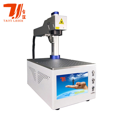 Promosi Canton Fair Mini Portable 20W 30W Raycus Fiber Laser Marker