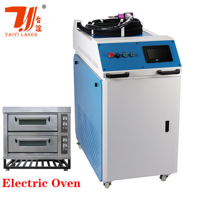 Wobble Head 2000w Handheld Fiber Laser Welding Machine Untuk Pengelasan Logam Baja Besi