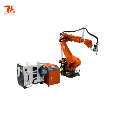 KUKA robot KR351840 4000W IPG mesin las laser dengan sensor pelacakan seam laser