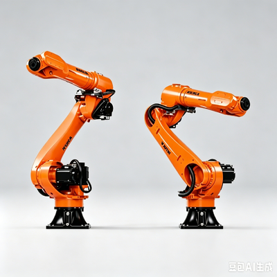 Robot Pengelasan Busur KUKA KR 25 R1840-3 HW Pada Jalur Linier Dengan Sistem Kontrol Pengelasan Las KUKA FS