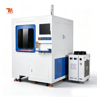 Mesin Laser Cutting Fiber Ukuran Kecil Pemotong laser presisi tinggi 600*600 untuk lembaran logam