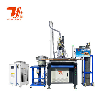 Mesin Las Laser Fiber Otomatis 1500W dengan Klem Wastafel Dijual