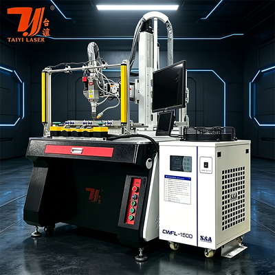 Stainless Steel Kettle Teapot Spout dengan Seamless Welding Mesin Laserswelding Otomatis