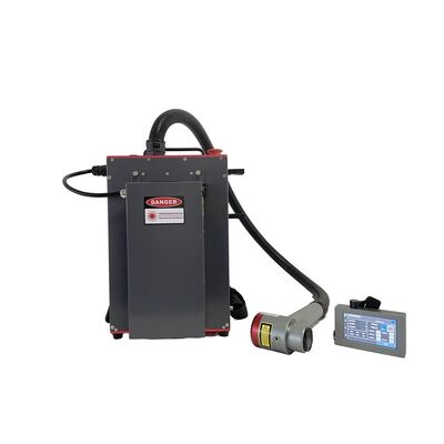 Mesin Pembersih Laser Serat Pulsa Portabel 100W untuk Penghilangan Karat dan Cat