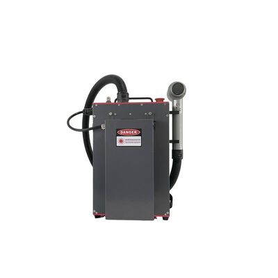 Mesin Pembersih Laser Serat Pulsa Portabel Ransel 300W dengan Baterai untuk Penghilangan Karat